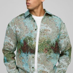 Regular Fit Tapestry Overshirt
