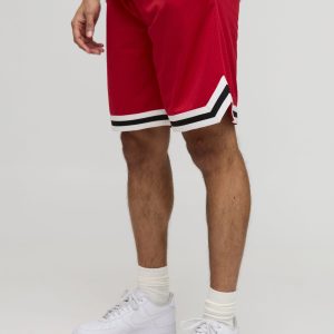 Mid Length Mesh Basketball Shorts