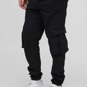 Tall Elasticated Waist Branded Cargo Joggers