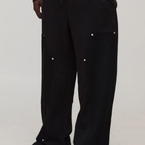 Wide Leg Carpenter Joggers