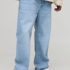 Plus Basic Straight Fit Jeans