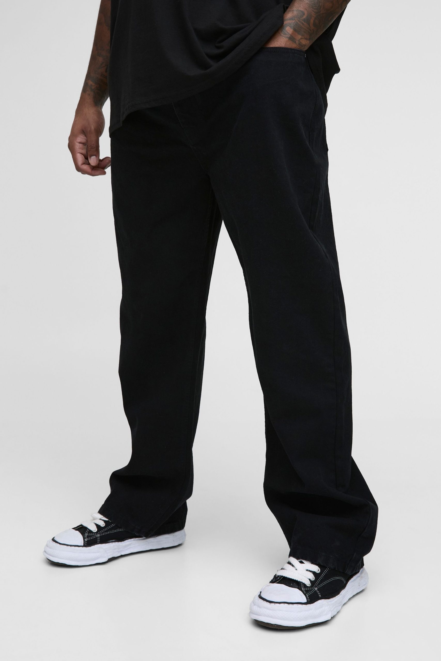 Plus Basic Straight Fit Jeans