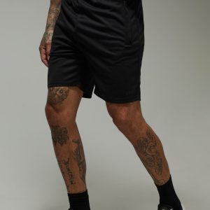 Tall Man Active Zip Pockets Stretch 7inch Gym Short