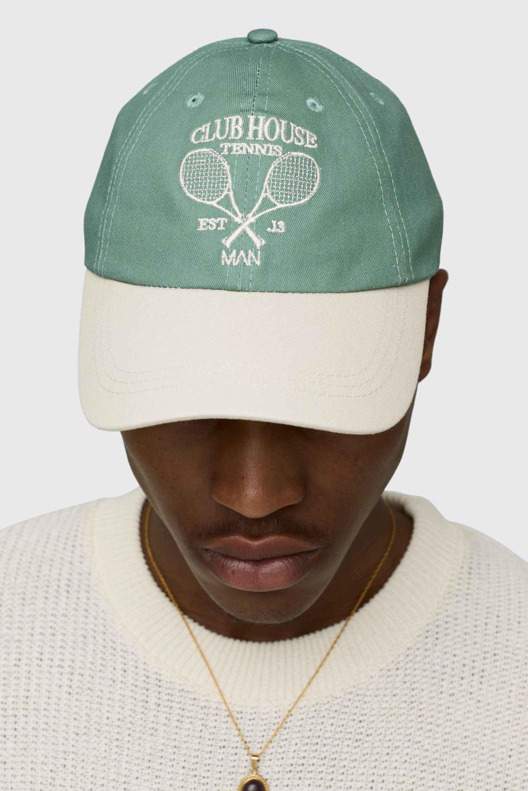 Tennis Embroidered Cap - Image 2