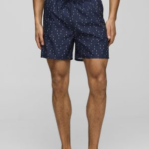 Mid Length Printed Swim Short
