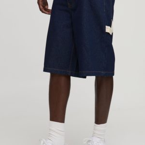 Regular Contrast Carpenter Indigo Denim Jorts