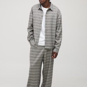 Tall Oversized Heritage Check Overshirt