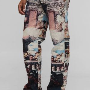 Renaissance Tapestry  Relaxed Fit Trousers