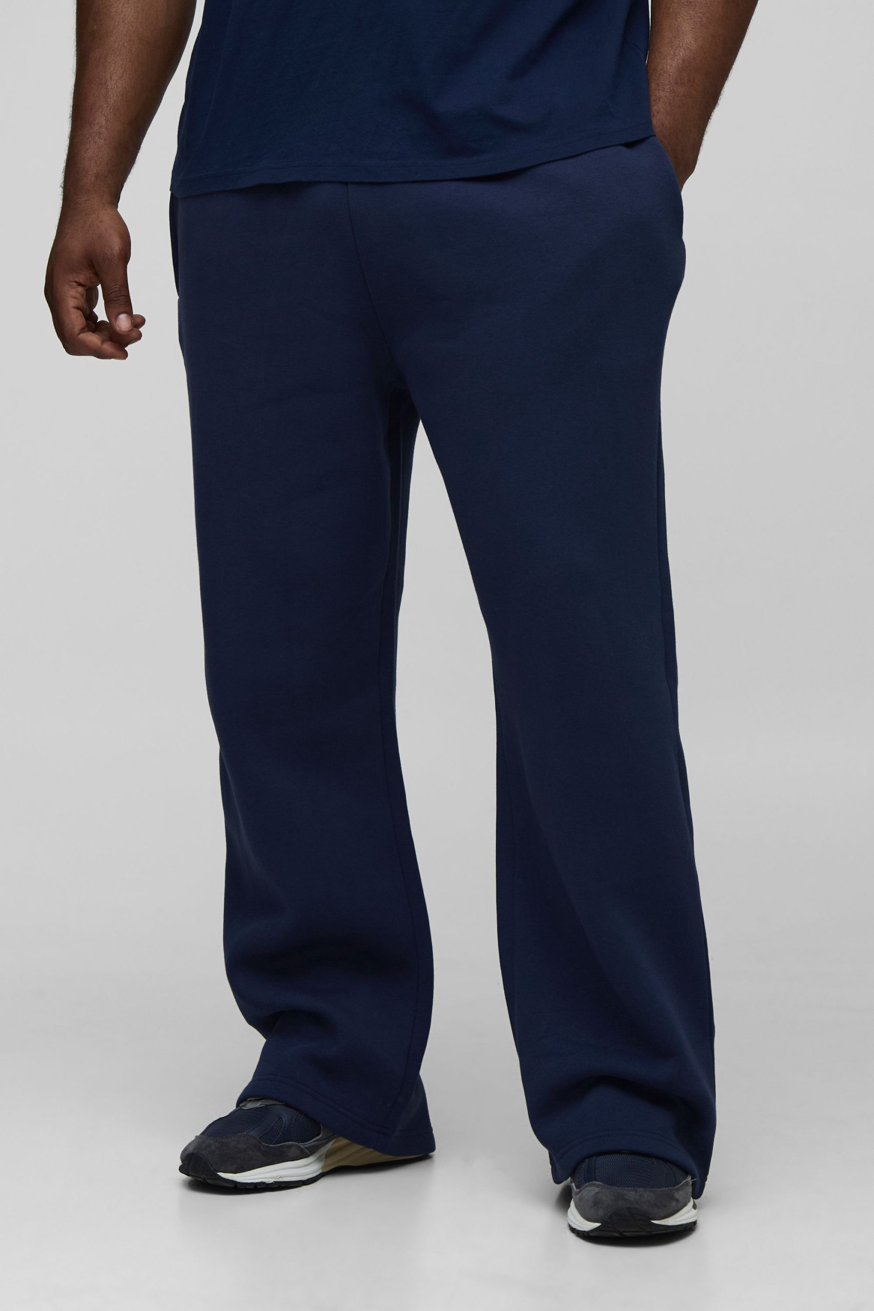 Plus Basic Straight Leg Joggers