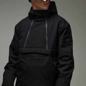 Man Active Ski Waterproof Fleece Lined Half Zip Jacket