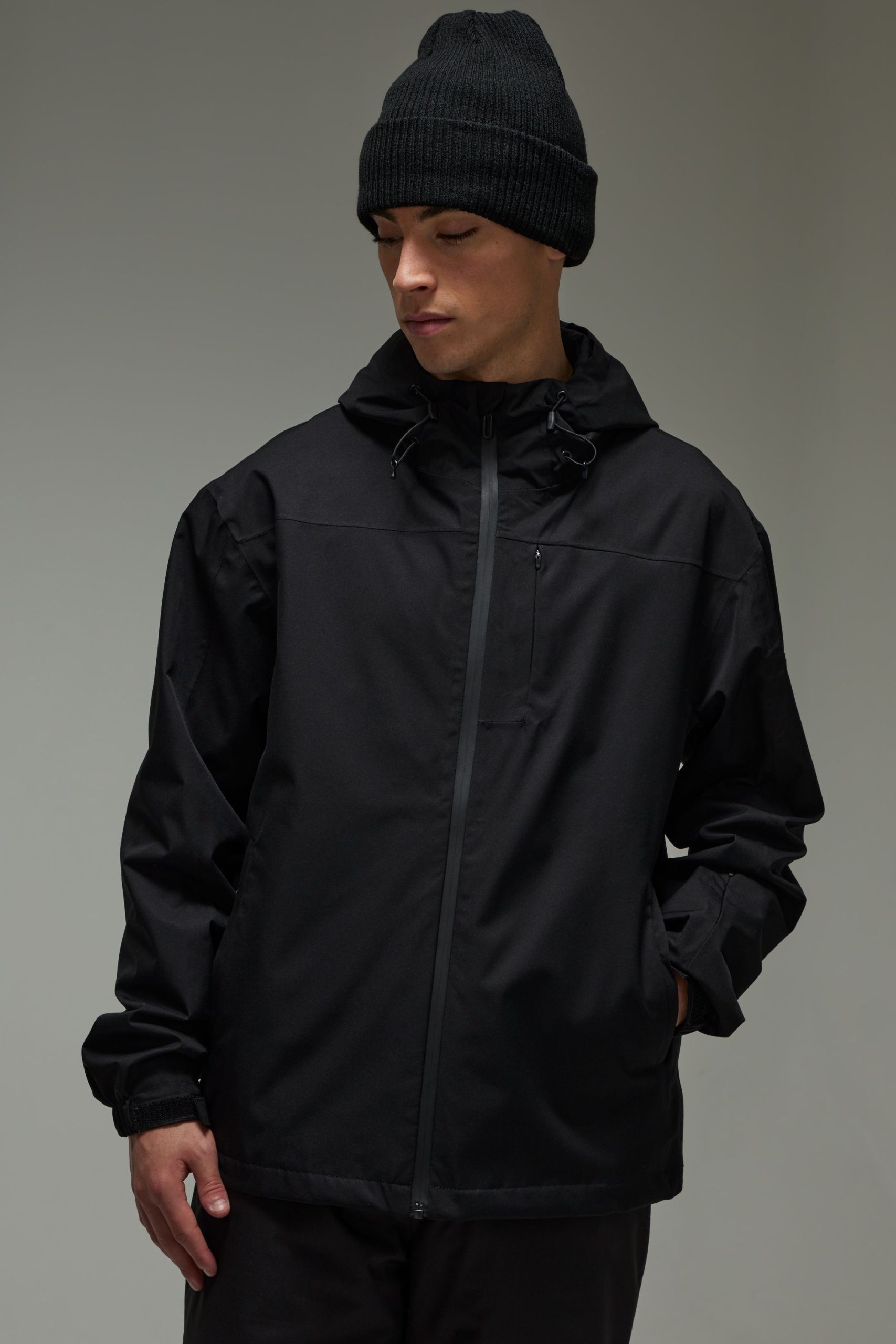 Man Active Ski Waterproof Shell Jacket