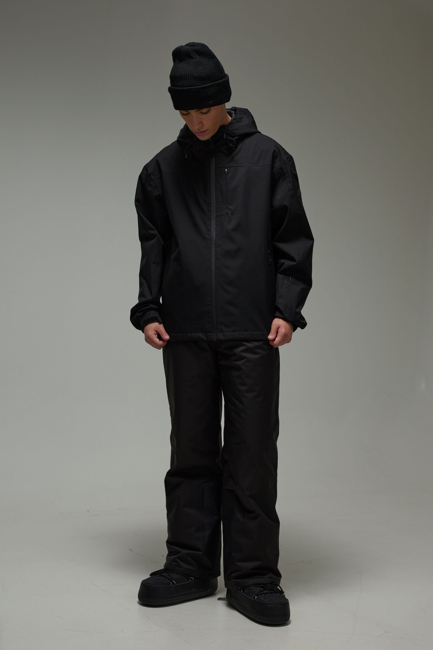 Man Active Ski Waterproof Shell Jacket - Image 4