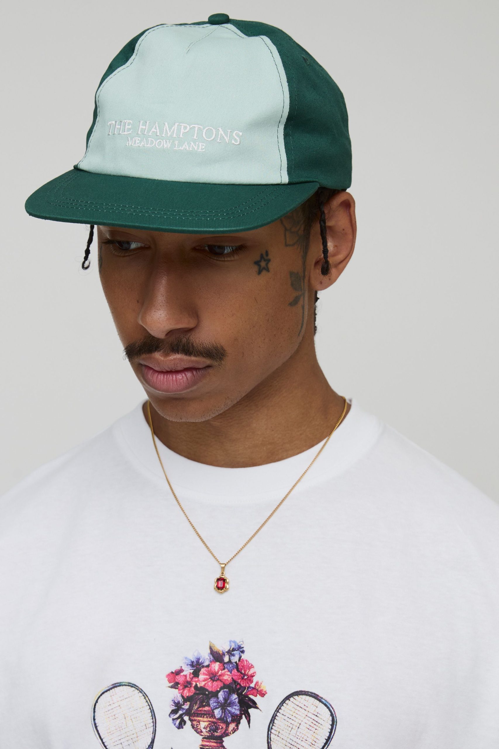 Hamptons Embroidered Cap