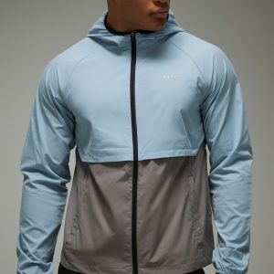 Man Active Colour Block Vent Regular Fit Windbreaker