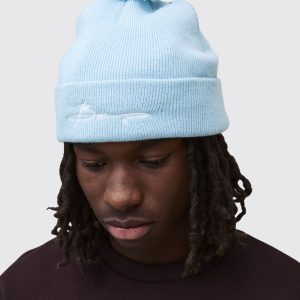 Man Embroidered Classic Beanie