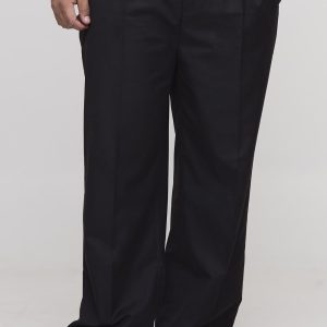 Plus Pleat Front Wide Leg Tailored Trousers