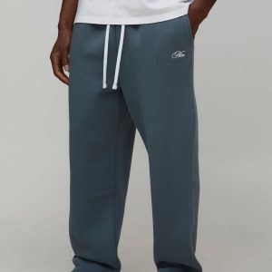 Baggy Fit Man Script Joggers