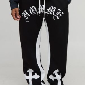 Relaxed Gothic Homme Cross Gusset Jogger
