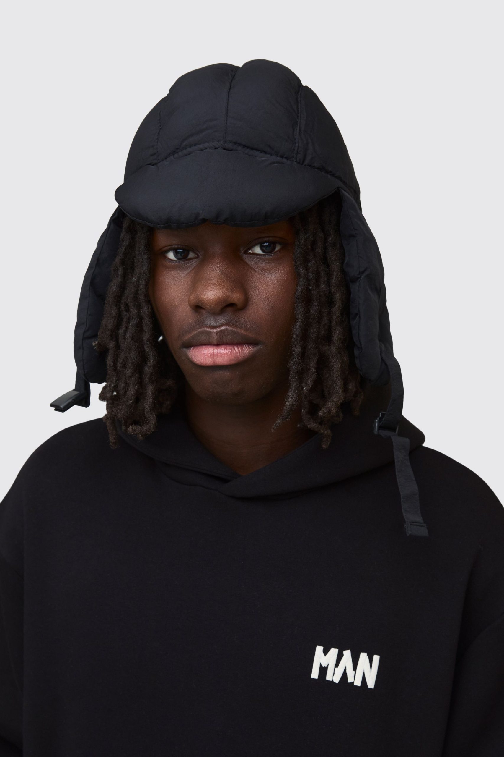 Nylon Trapper Hat - Image 2
