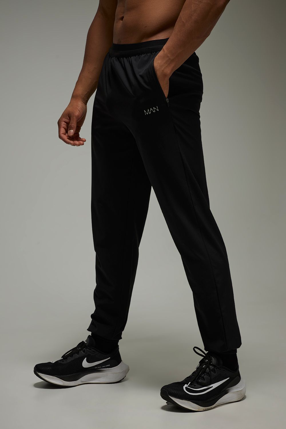 Man Active Gym Elastic Cuffed Regular Fit Jogger