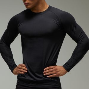 Man Active Lightweight Essentials Gym Regular Fit Long Sleeve T-shirt
