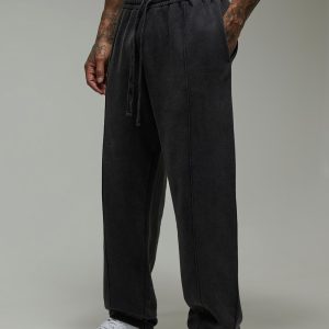 Tall Training Dept Washed Pin Tuck Oversized Jogger