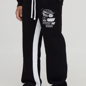 Relaxed Moto Flare Jogger