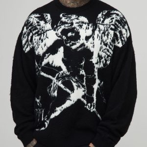 Tall Brushed Renaissance Jacquard Jumper