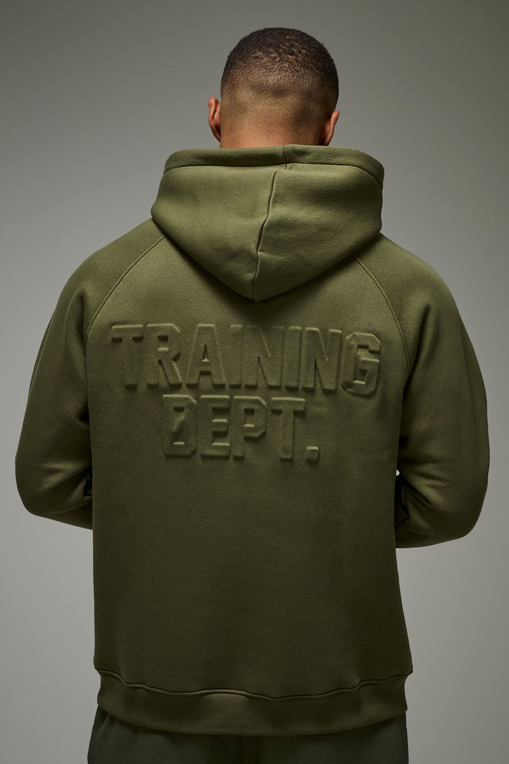Training Dept Embossed Oversized Hoodie
