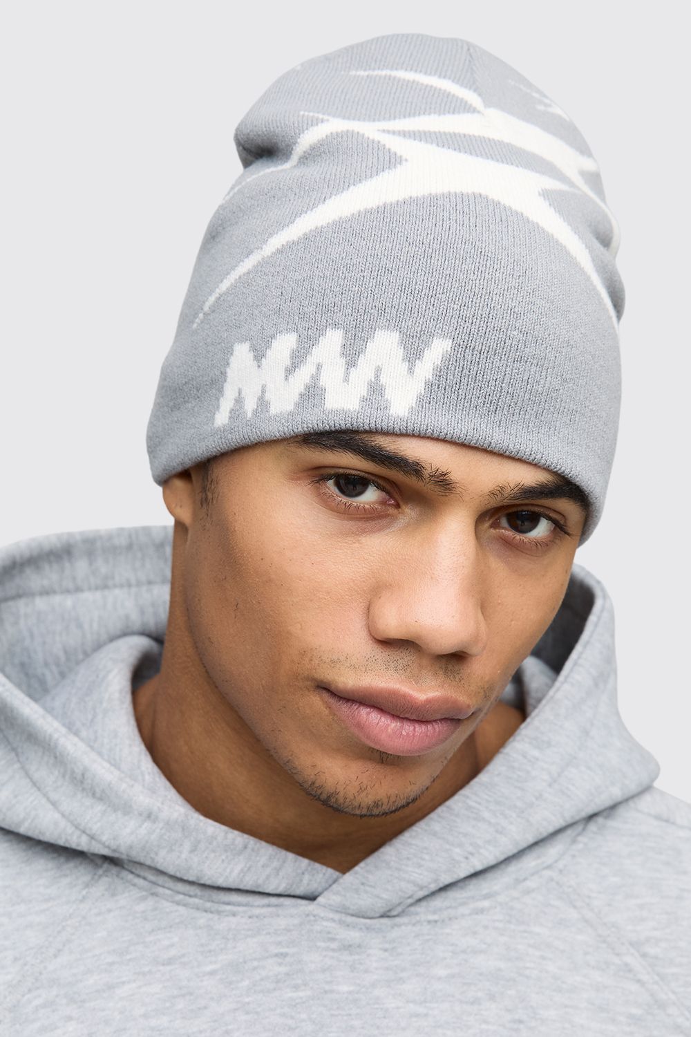 Man Star Knitted Beanie