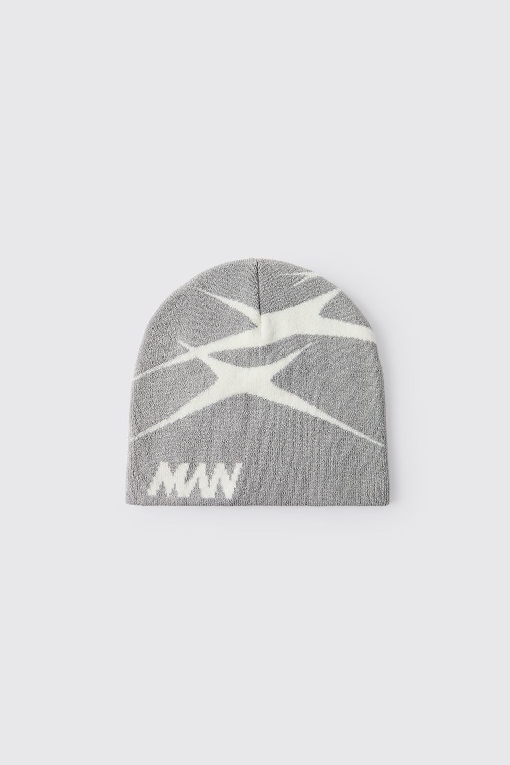 Man Star Knitted Beanie - Image 3