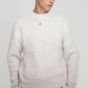 Boxy Brushed Ombre Striped Jumper