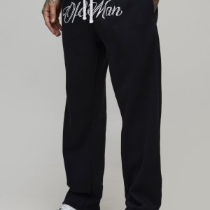 Tall Baggy Fit Ofcl Man Print Extended Drawcord Joggers