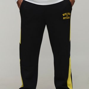 Plus Straight Fit Official Print Panel Joggers