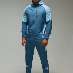 Man Active Colour Block Regular Fit Jogger Tracksuit