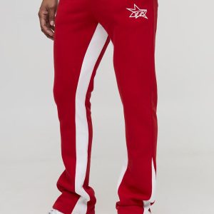 Slim Fit M Star Stacked Flared Gusset Joggers