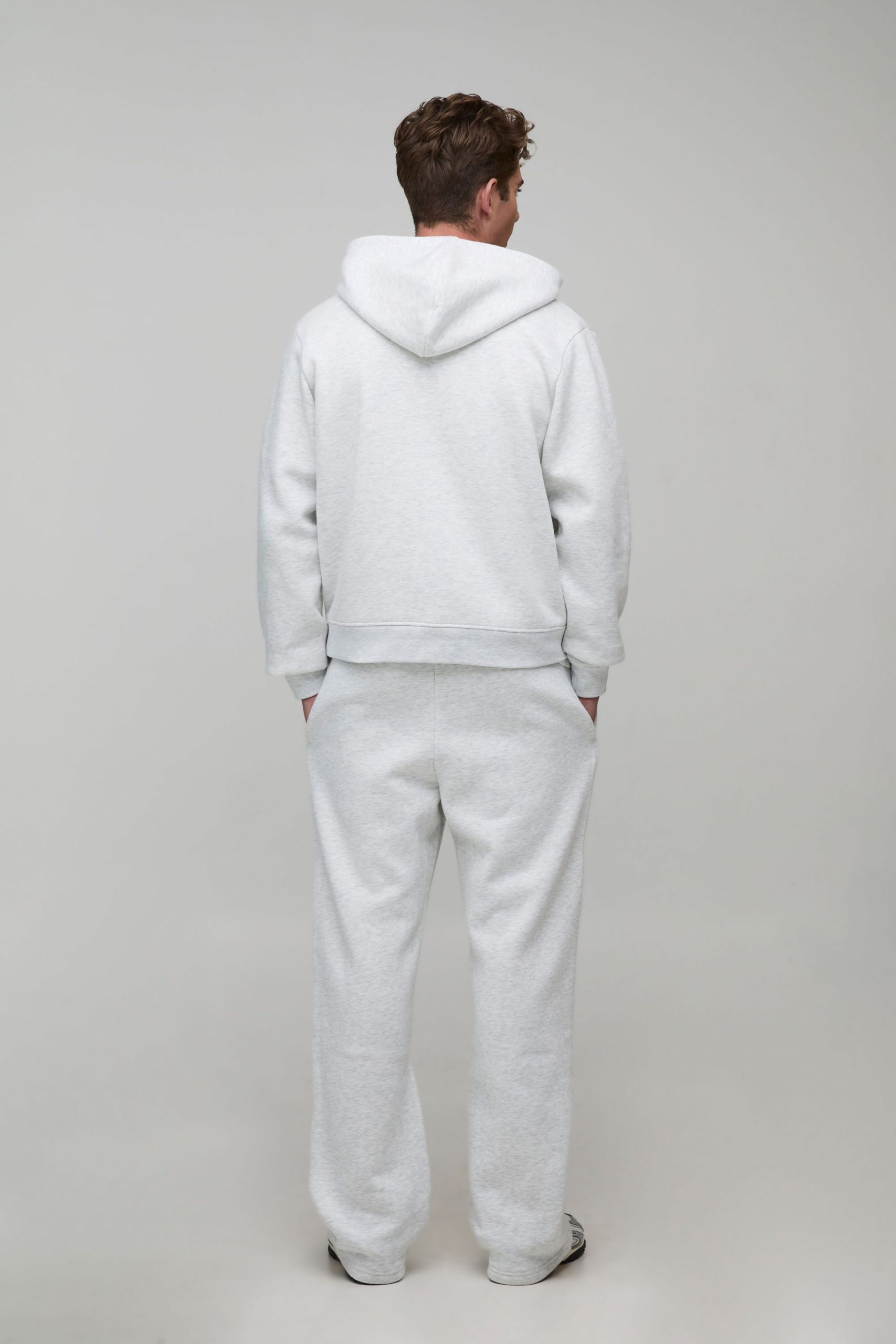 Basic Boxy Zip Through Hoodie - Image 2