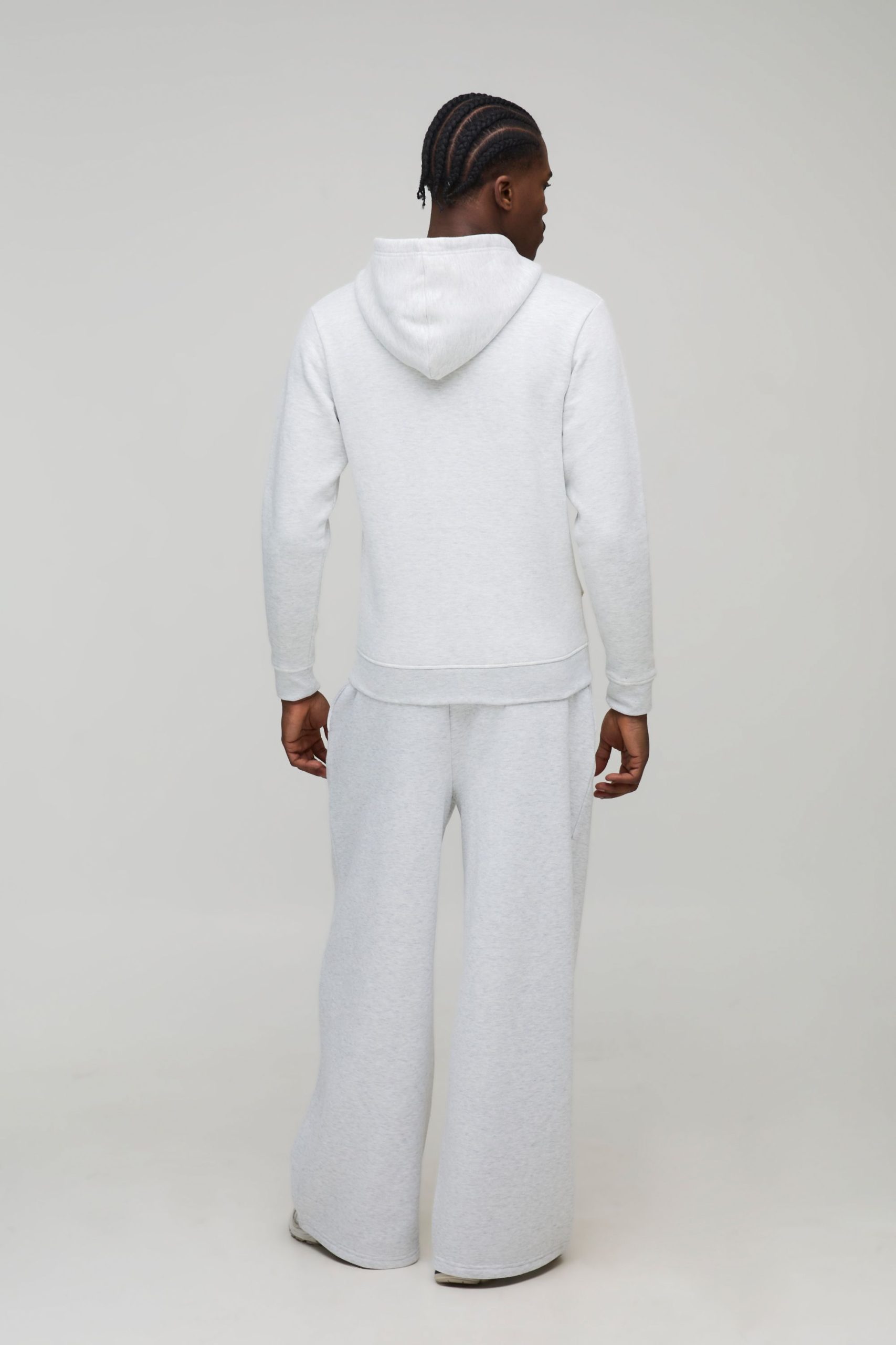 Basic Slim Over the Head Hoodie - Image 2