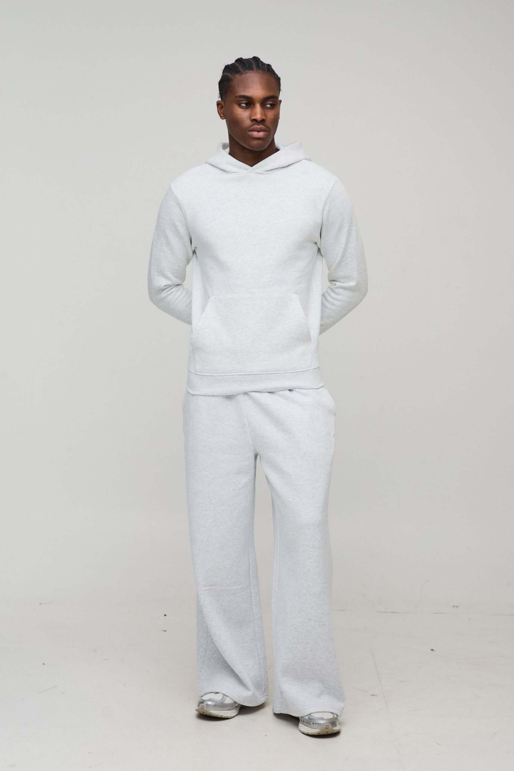 Basic Slim Over the Head Hoodie - Image 4