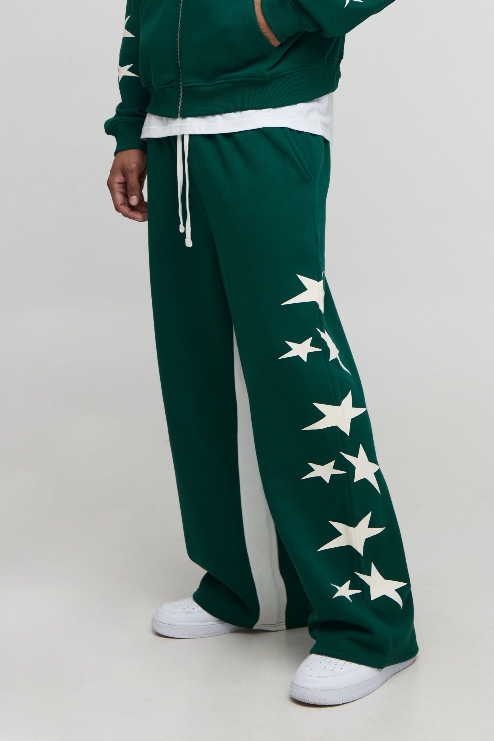 Wide Fit Star Varsity Jogger