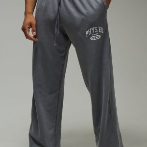MAN Active Phys Ed Washed Wide Leg Jogger