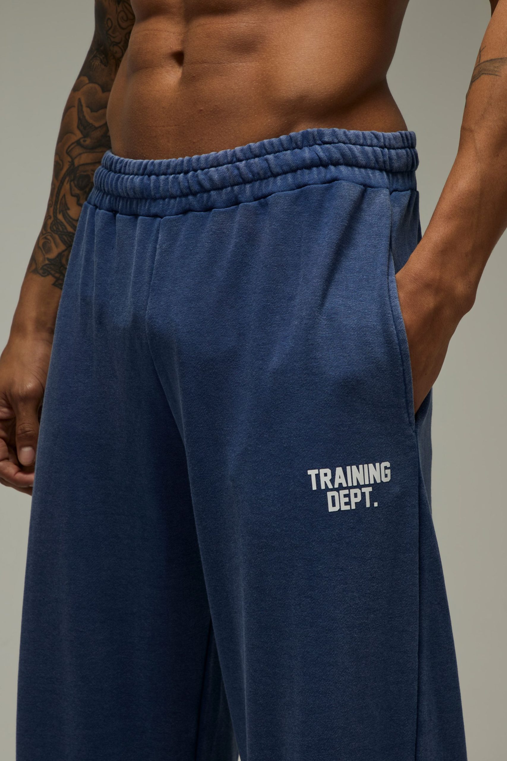 Training Dept Washed Wide Leg Jogger - Image 3