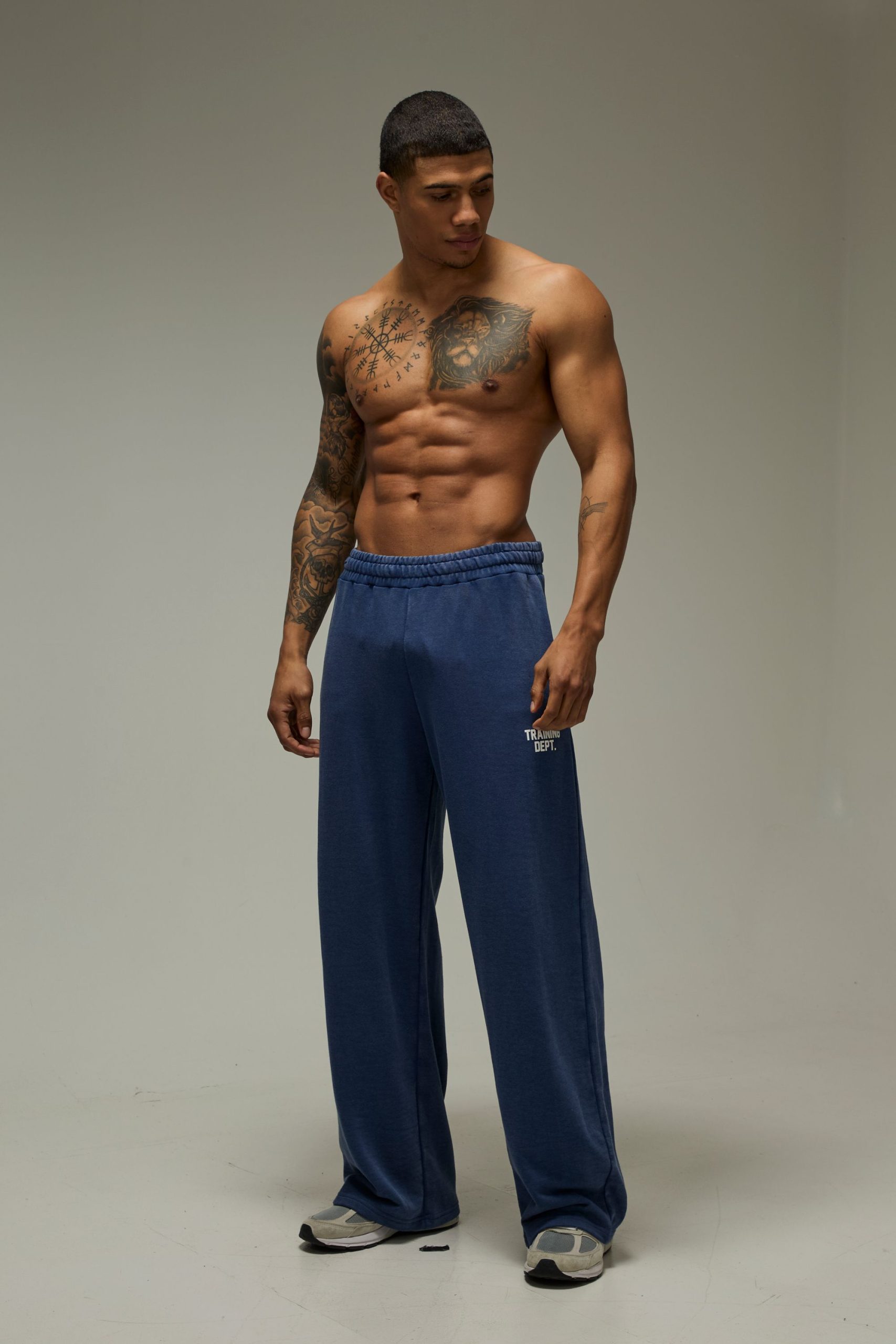 Training Dept Washed Wide Leg Jogger - Image 4