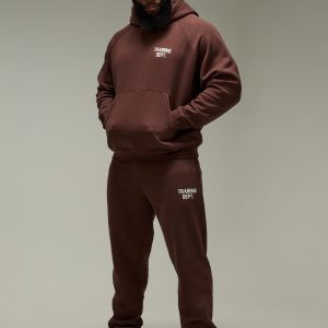 Training Dept Oversized Boxy Hooded Tracksuit
