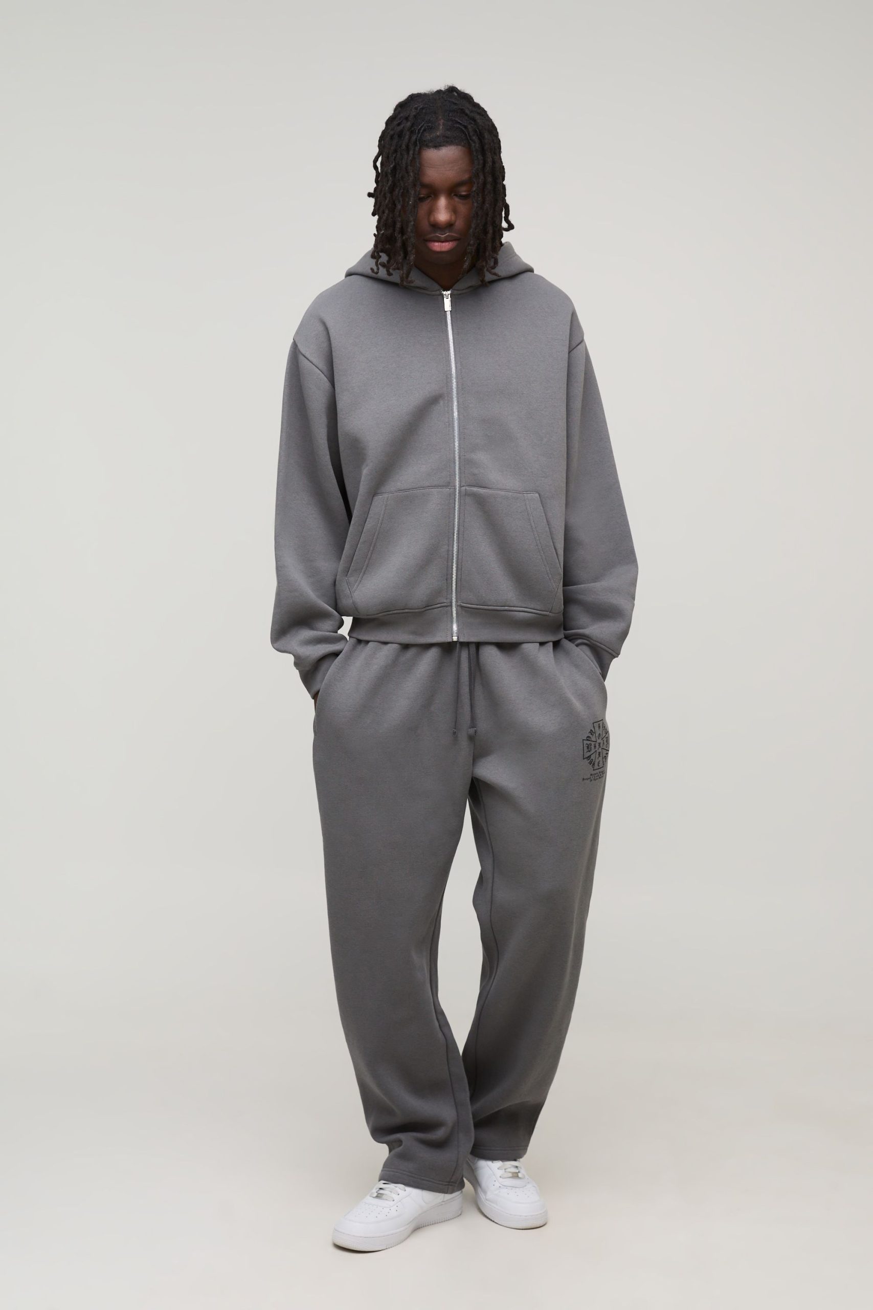 Oversized Boxy Homme Cross Tracksuit