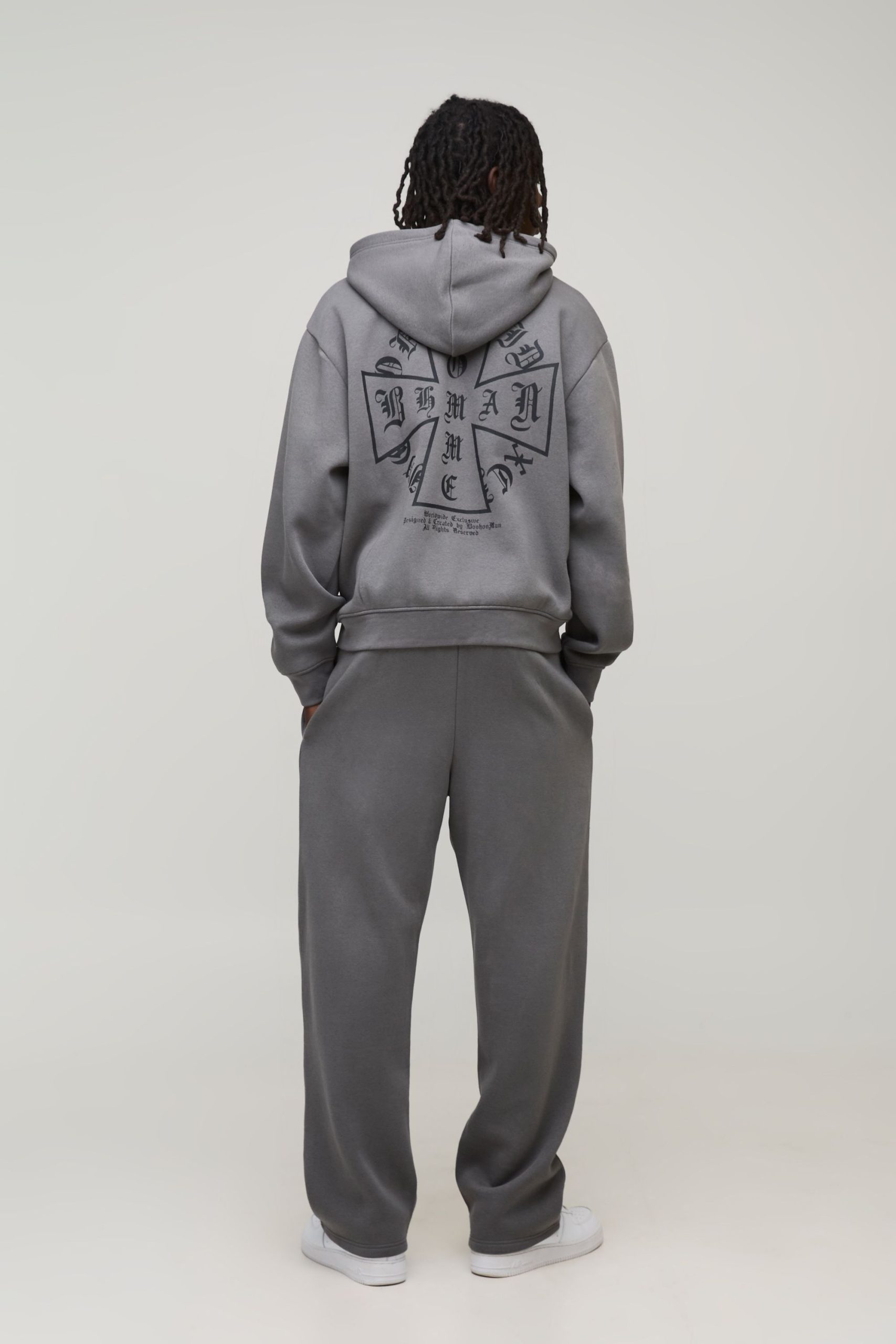 Oversized Boxy Homme Cross Tracksuit - Image 2