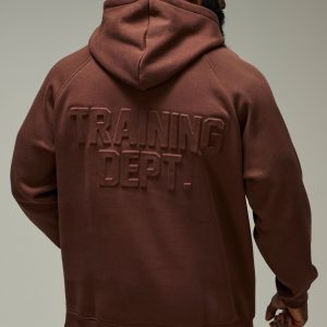 Training Dept Oversized Embossed Hoodie