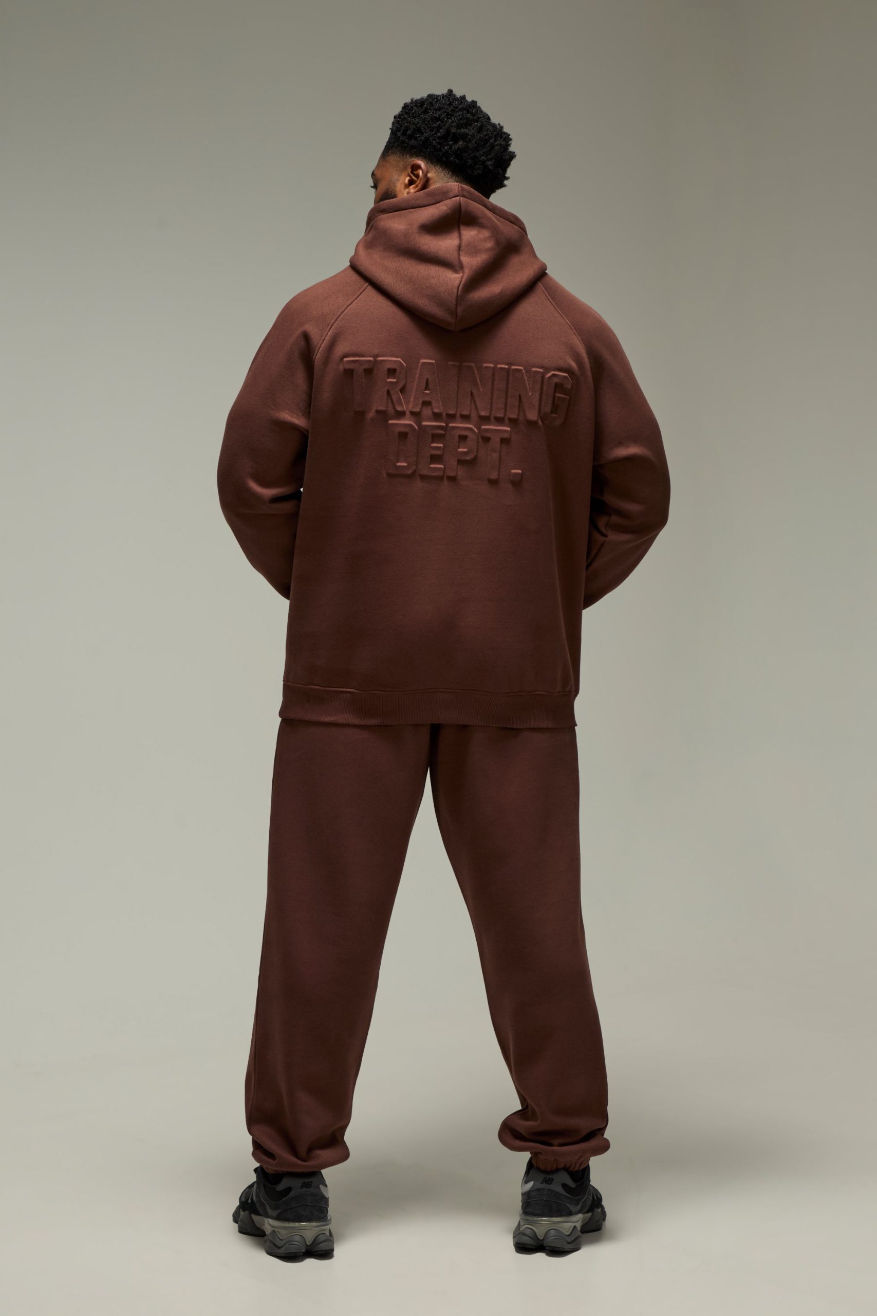 Training Dept Oversized Embossed Hoodie - Image 2