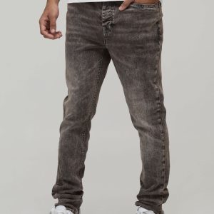 Skinny Fit Washed Jeans