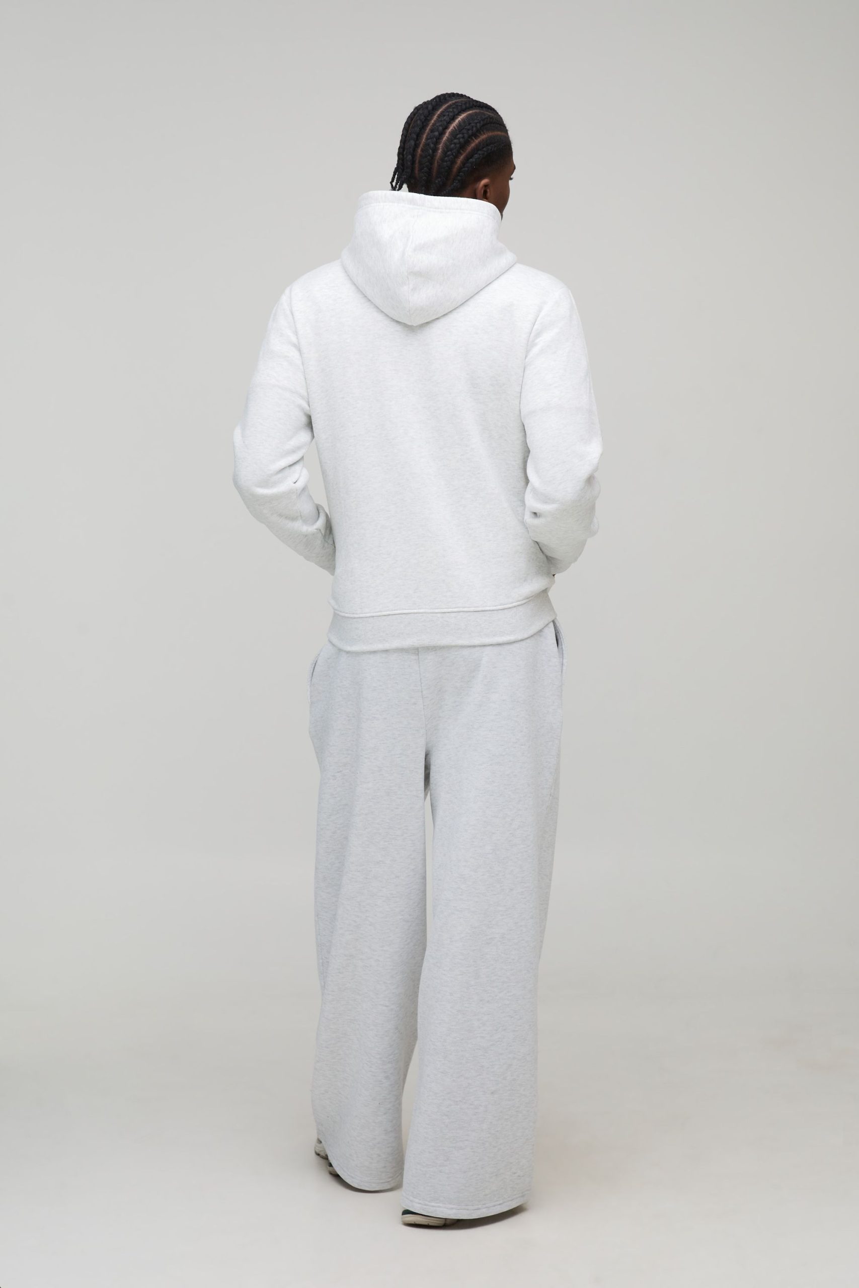 Basic Regular Zip Through Hoodie - Image 2